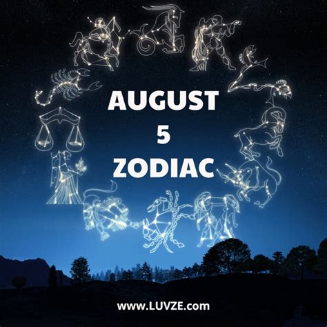 Lovers born on the 1st of august are very imbalanced. August 5 Zodiac: Birthday Horoscope, Personality ...