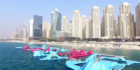 Aqua Fun In Dubai Is The Worlds Biggest Inflatable Water Park