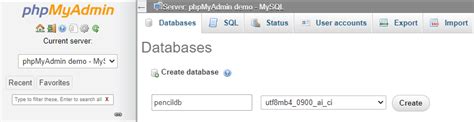 How To Create Database In Mysql Pencil Programmer