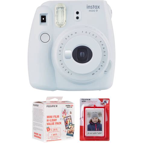 Fujifilm Instax Mini 9 Instant Film Camera With Holiday Film