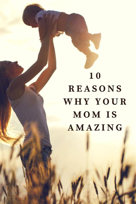 10 Reasons Why Your Mom Is Amazing La Mer Relation Raisons