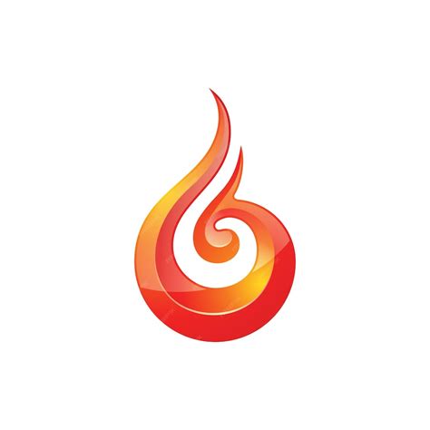 Premium Vector Flame Fire Kindle Logo Design