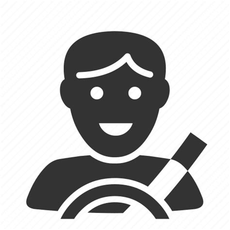 Car Driver Man Person Icon Download On Iconfinder