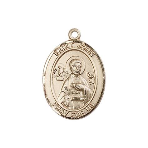 14kt Gold St John The Apostle Medal 34 X 12 Ewtn Religious