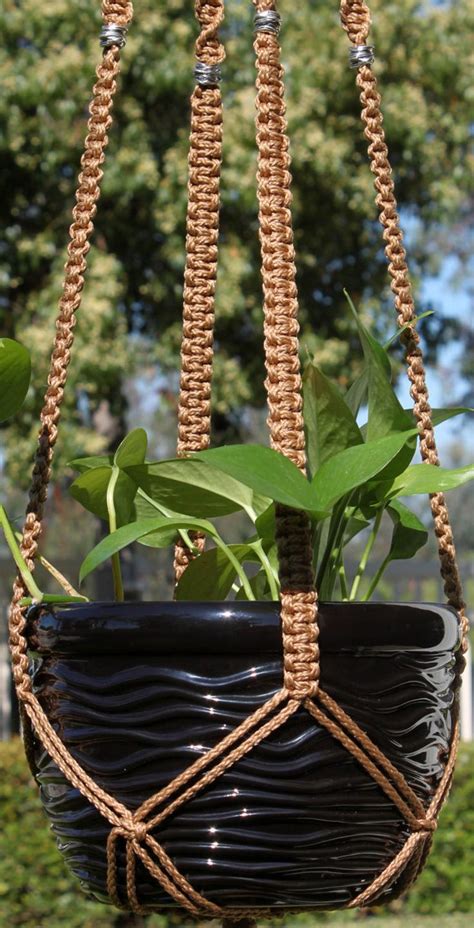 Macrame Plant Hanger Patterns To Embellish Any Rustic Or