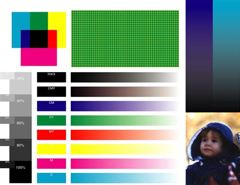 Get Inkjet Printer Colour Print Test Image Pics Tips Seputar Printer