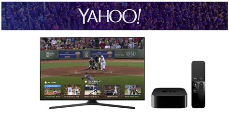 Depending on your sports preferences, you may need to have a cable subscription to view your preferred sport. Yahoo Sports app for Apple TV 4 launches w/ free live ...