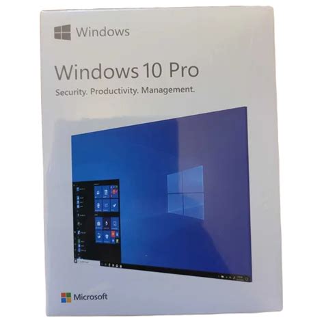 Microsoft Windows 10 Pro Box Usb Medi Koll