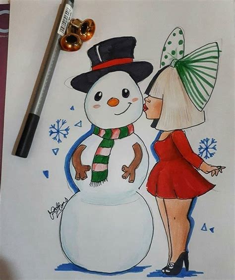 Comment must not exceed 1000 don't cry, snowman, not in front of me who'll catch your tears if you can't catch me, darling if you can't. Credits: @sia_world_insta ⛄ Snowman 🎨#fanart por @draw ...