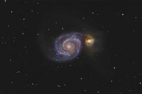 The Whirlpool Galaxy M51 And Ngc 5194 Astronomy Magazine