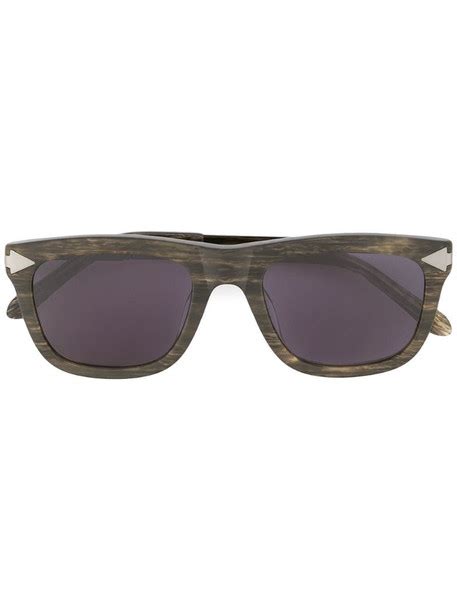 Karen Walker Voltaire Sunglasses In Brown Wheretoget