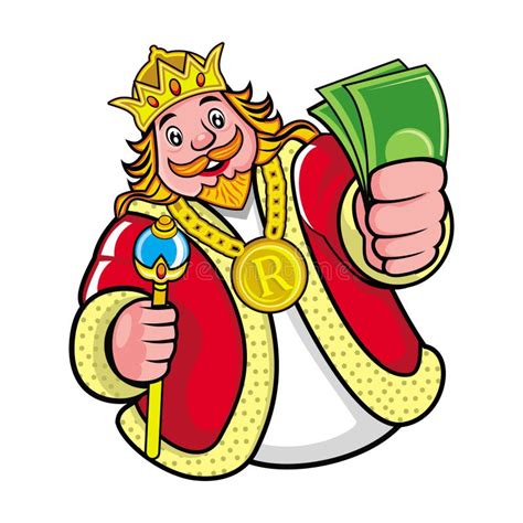 Cash Is King Clipart Cartoon