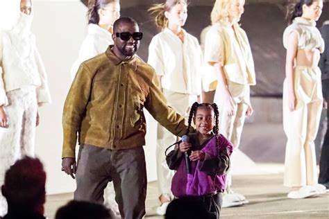 North West Raps In Video Of Kanyes Show At Paris Fashion Week