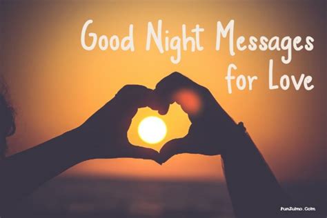 Good Night Messages For Love Someone Special Funzumo