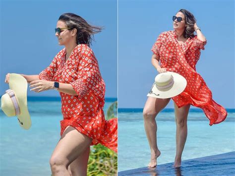 Neha Dhupias Bikini Pictures From Her Maldives Vacation Goes Viral