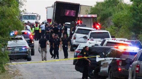 Bodies Of 46 Dead Migrants Discovered Inside A Tractor Trailer In Texas