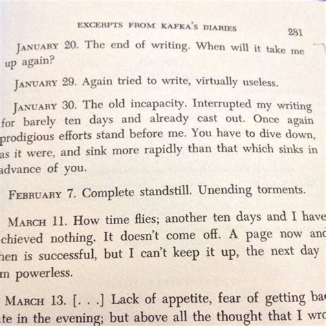Austin Kleon — Excerpts From Kafkas Diaries Via Matt Haig On