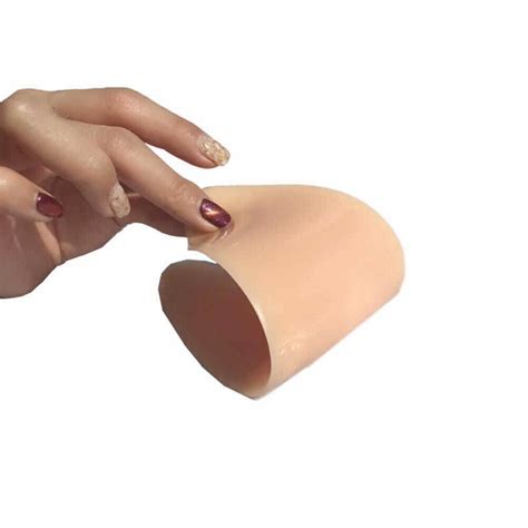 Crooked Nude Stretch Soft Silicone Leg Onlays Pad Calf Corrector Ebay