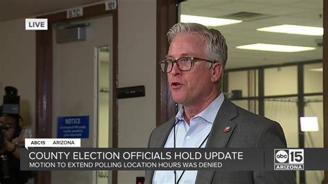 Maricopa County Election Update 🗳 Maricopa County Elections Officials