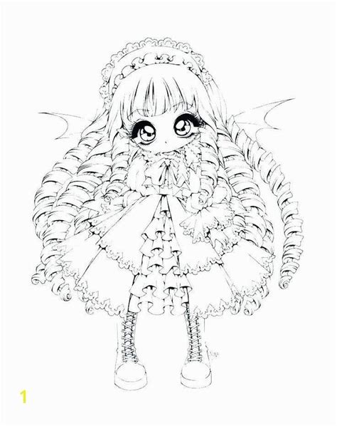 Cute Anime Chibi Girl Coloring Pages Coloring Printable Unicorn