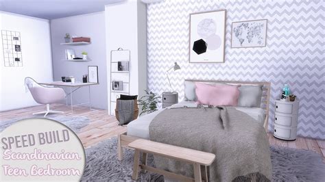 Cute Bedside Lamp Teen Bedroom Sims 4 Cc Winnieakadar