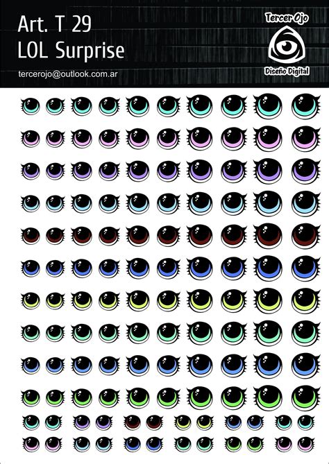 Archivo Pdf De Ojos Para Imprimir Em 2020 Os Olhos Da Boneca