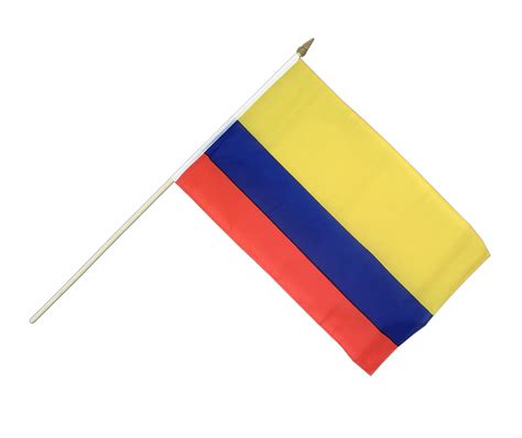 Hand Waving Flag Colombia 12x18 Royal Flags