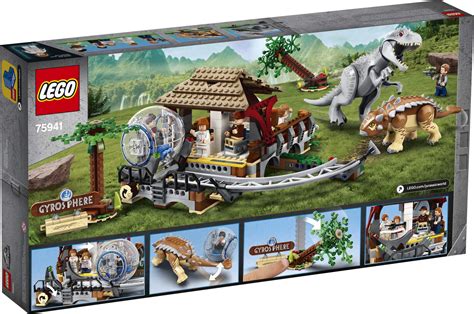 75941 Indominus Rex Vs Ankylosaurus Lego New Legos Set Jurassic World Park Lagoagriogobec
