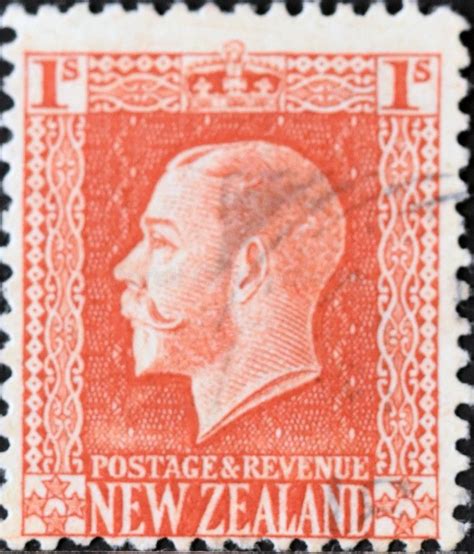 New Zealand King George V Post Stamp Postage Stamps Stamp