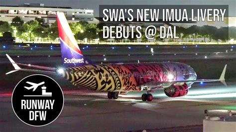 Southwest Airlines Imua One Livery Debuts In Dallas Youtube