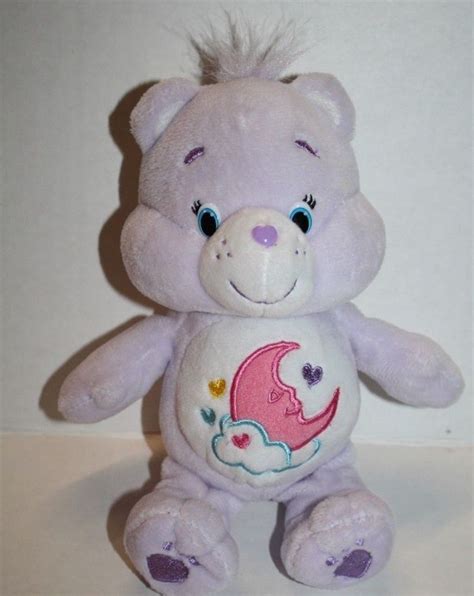 Care Bear Sweet Dreams Bear 8 Purple Lavender Plush Soft Toy Stuffed