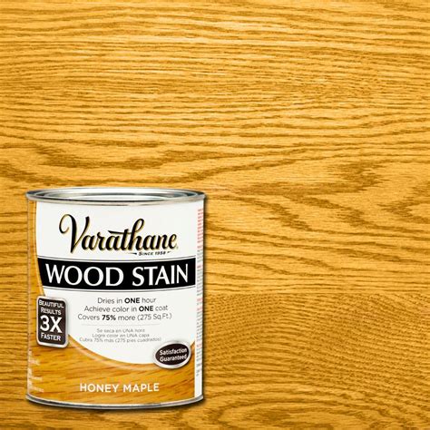 Minwax is america's leading brand of wood finishing and wood care products. Varathane 1 qt. 3X Honey Maple Premium Wood Stain (Case of ...