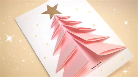 Manualidades Navidad Tarjeta De FelicitaciÓn NavideÑa Fácil Y Rápido Youtube
