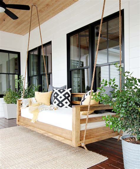 Free Diy Porch Swing Plans And Ideas To Chill In Your Front Porch House