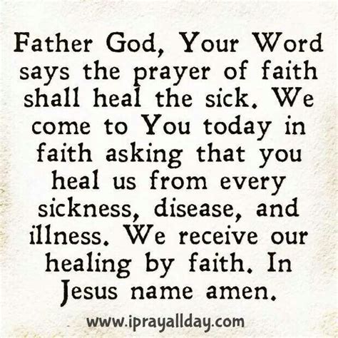 Amenit Is So With Images Prayer For Healing The Sick