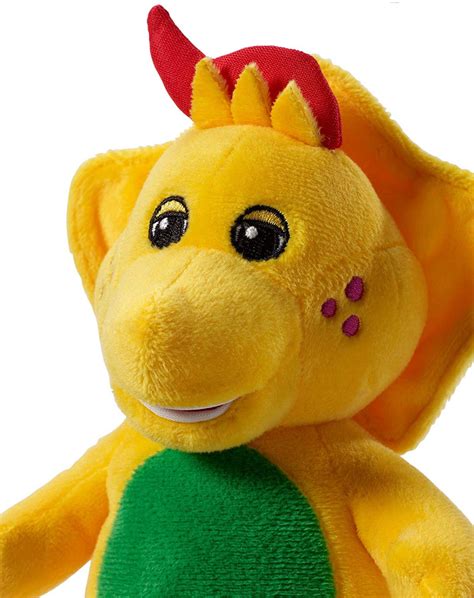 Barney Buddies Bj Yellow And Green Plush Dinosaur Figure
