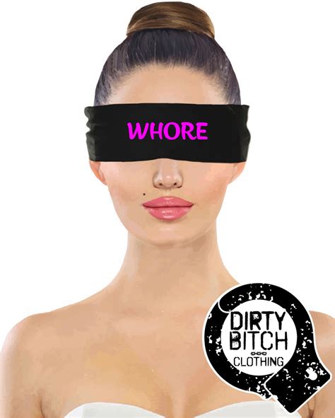 Whore Blindfold Fetish Hotwife Cuckold Sex Panties Etsy 日本