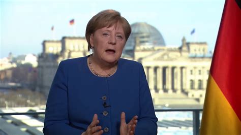 Rede Von Bundeskanzlerin Angela Merkel Zur Corona Krise Youtube
