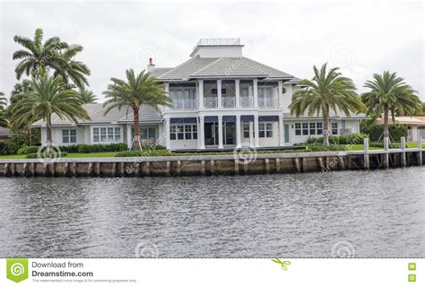 Waterfront Real Estate Editorial Image Image Of Boat 73777115