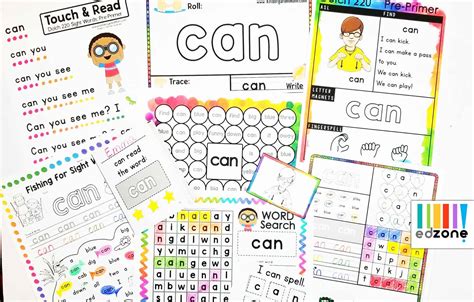 Preschool Sight Words Curriculum The Crafty Classroom