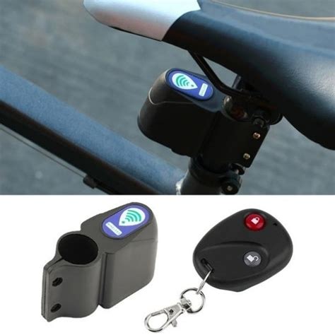 Bike Alarm Lock Remote Cnotrol Antitheft Bicycle Bike Alarm Alerter