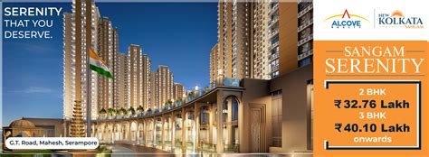 Alcove New Kolkata Best 1bhk 2bhk 3bhk Flats In Serampore
