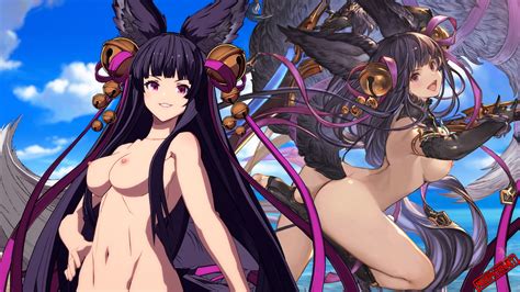 Granblue Fantasy Versus Yuel Nude Mod Both Feisty And Foxy Sankaku Complex