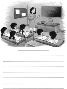 Picture Composition Worksheet Exercises for Class 2 ...