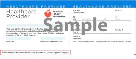Find american red cross bls card here Sample of Cpr Card | Ikuzo First Aid | Cpr card, Business card template word, Professional ...