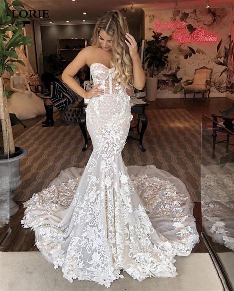 Sexy Wedding Dress Mermaid Wedding Dresssheer Bodice Wedding Dress · Joepaldress · Online