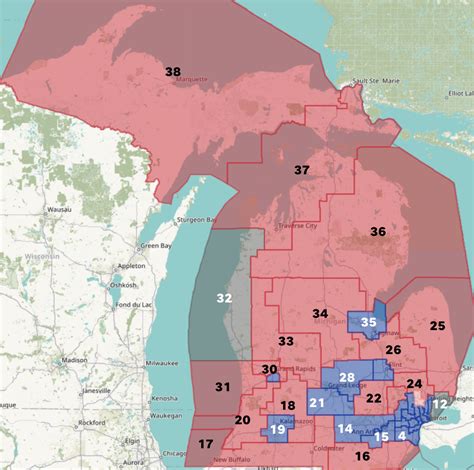 Michigan State Senate Map 2022 The Linden Map Is Anyone Left
