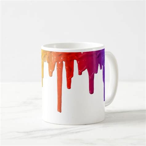 You can also upload and share your favorite drip wallpapers. MyPride365 - Rainbow Paint Drip Mug | Zazzle.com | Rainbow ...