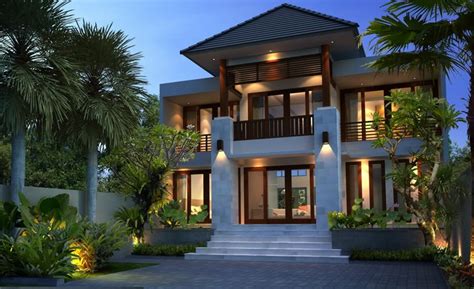 Rumah dengan desain minimalis ini takkan membutuhkan lahan luas sebagai tempat pembangunannya. Model dan style rumah minimalis bali yang mewah | Rumah ...