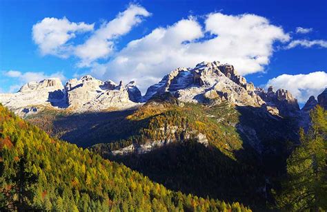 Brenta Dolomites Heading South In Italy